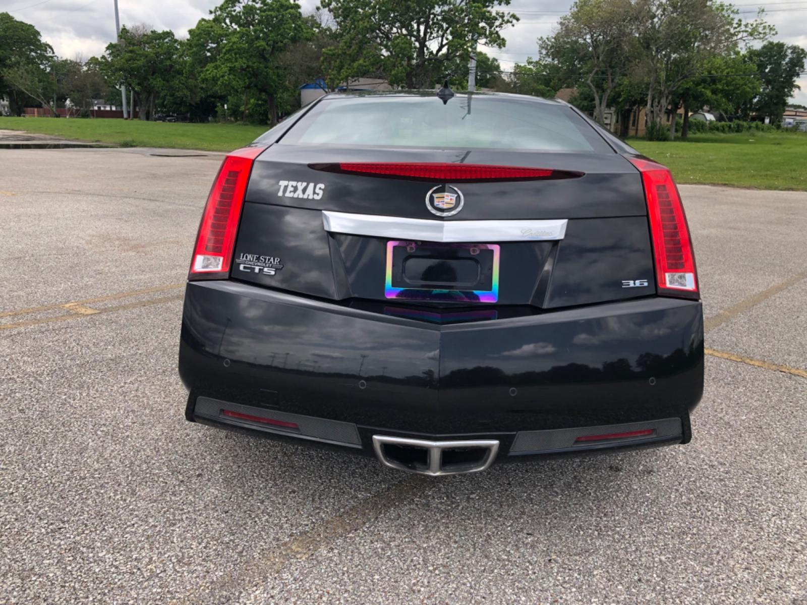 2012 Black Cadillac CTS Premium w/ Navi (1G6DP1E35C0) with an 3.6L V6 DOHC 24V FFV engine, 6-Speed Automatic transmission, located at 5005 Telephone Rd., Houston, TX, 77087, (713) 641-0980, 29.690666, -95.298683 - Photo #10