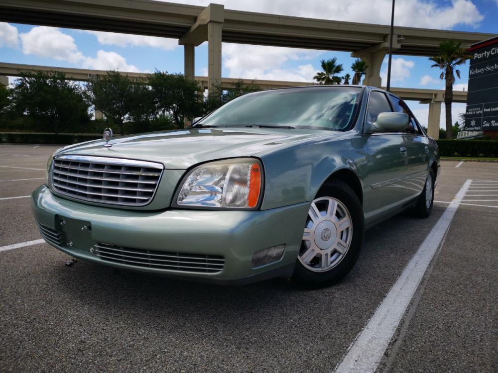 2005 Gold Cadillac Deville Sedan (1G6KD54YX5U) with an 4.6L V8 DOHC 32V engine, 4-Speed Automatic Overdrive transmission, located at 5005 Telephone Rd., Houston, TX, 77087, (713) 641-0980, 29.690666, -95.298683 - Photo #0