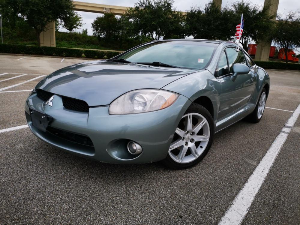 2007 Blue Mitsubishi Eclipse GT (4A3AK34T17E) with an 3.8L V6 SOHC 24V engine, located at 5005 Telephone Rd., Houston, TX, 77087, (713) 641-0980, 29.690666, -95.298683 - Photo #0