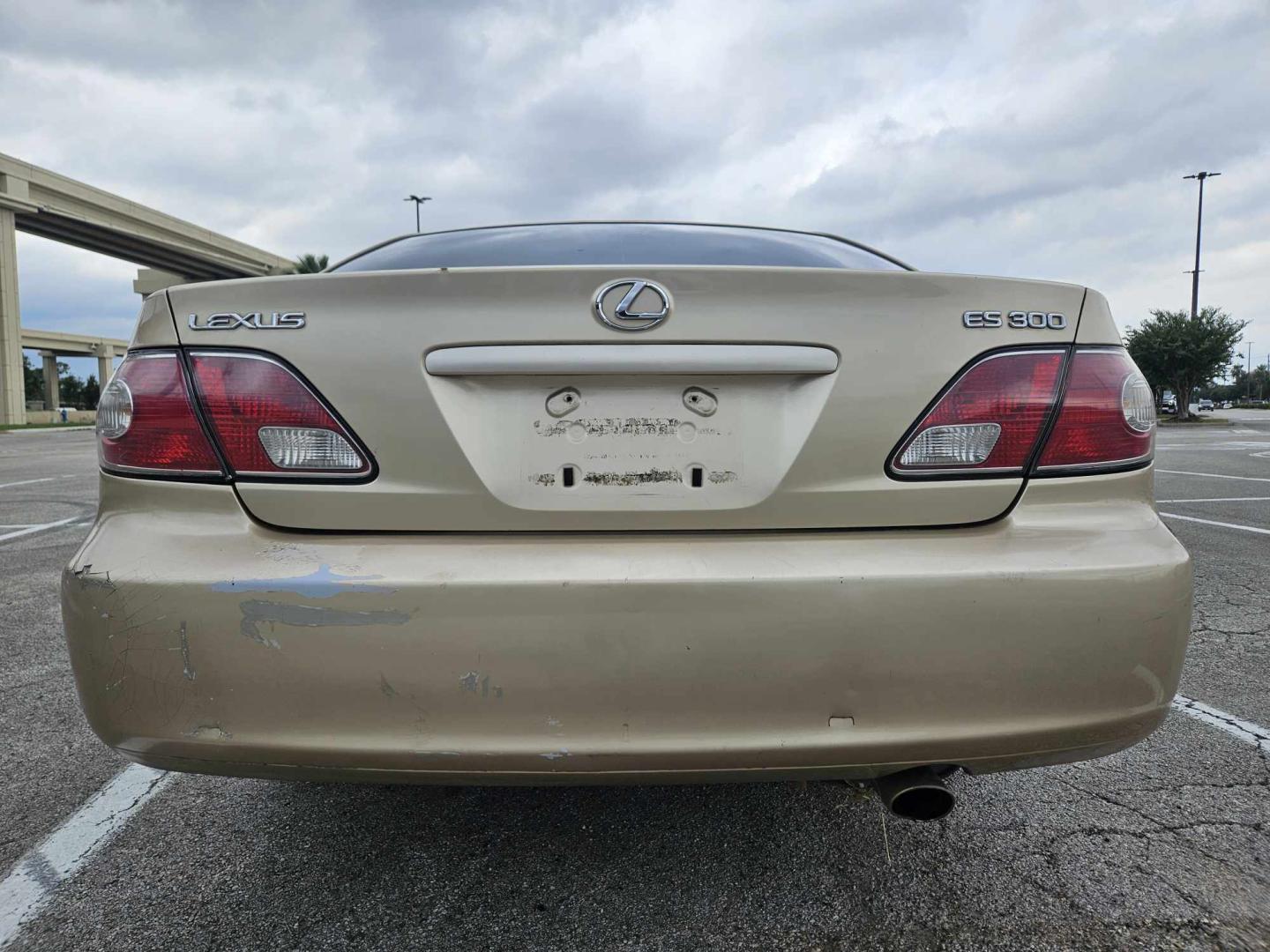 2002 Gold Lexus ES 300 Sedan (JTHBF30G325) with an 3.0L V6 DOHC 24V engine, 5-Speed Automatic Overdrive transmission, located at 5005 Telephone Rd., Houston, TX, 77087, (713) 641-0980, 29.690666, -95.298683 - Photo#3