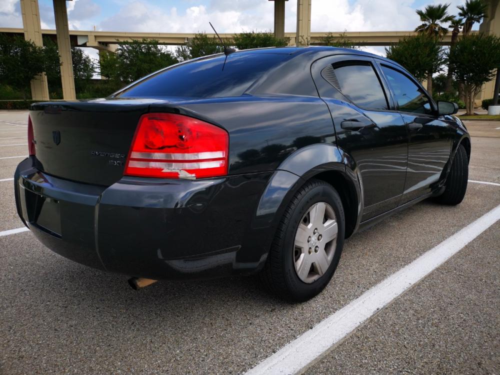 2010 black Dodge Avenger SXT (1B3CC4FB5AN) with an 2.4L L4 DOHC 16V engine, 4-Speed Automatic transmission, located at 5005 Telephone Rd., Houston, TX, 77087, (713) 641-0980, 29.690666, -95.298683 - Photo #4