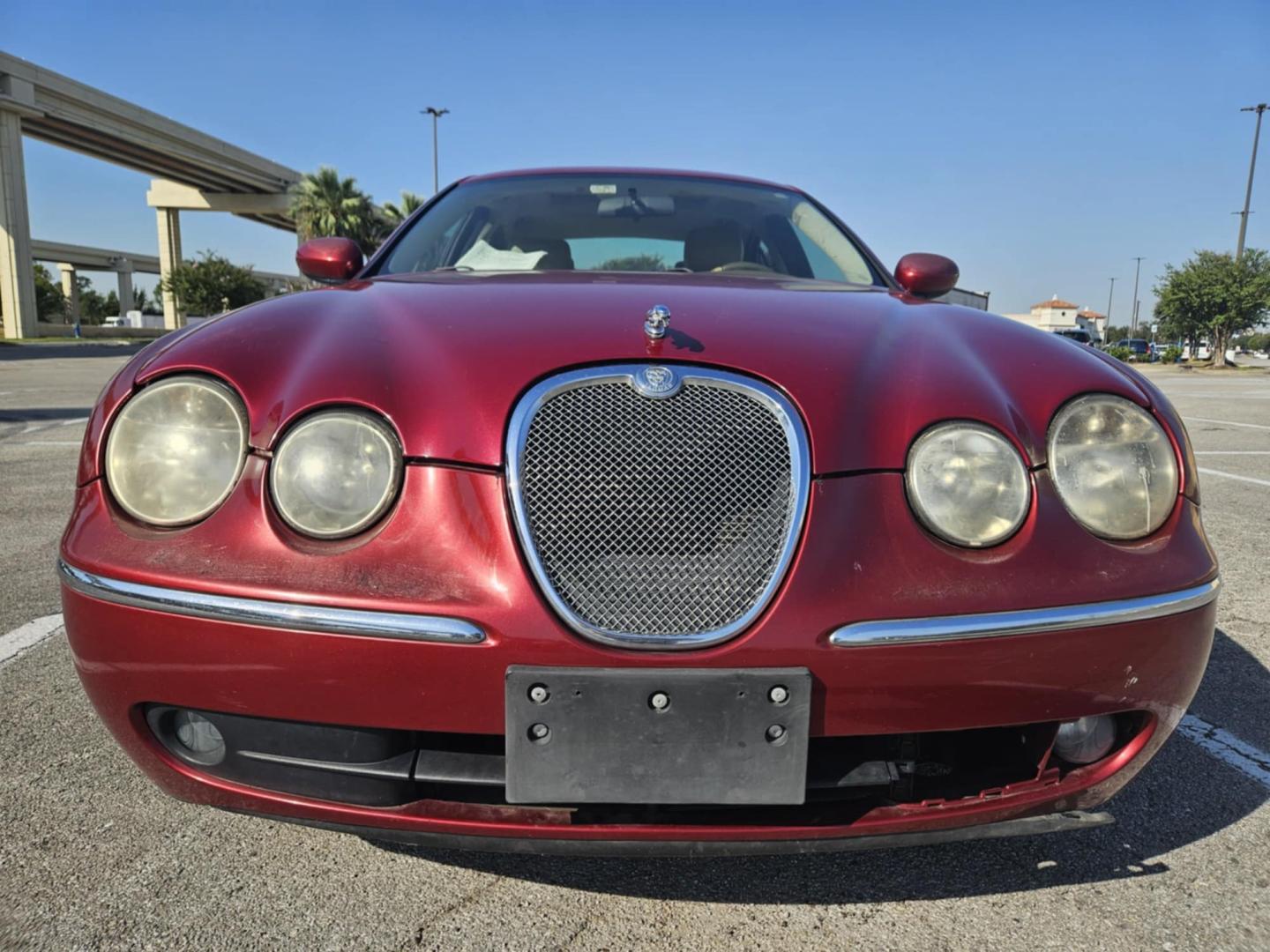 2006 Maroon Jaguar S-Type 3.0 (SAJWA01A26F) with an 3.0L V6 DOHC 24V engine, 6-Speed Automatic Overdrive transmission, located at 5005 Telephone Rd., Houston, TX, 77087, (713) 641-0980, 29.690666, -95.298683 - Photo#1