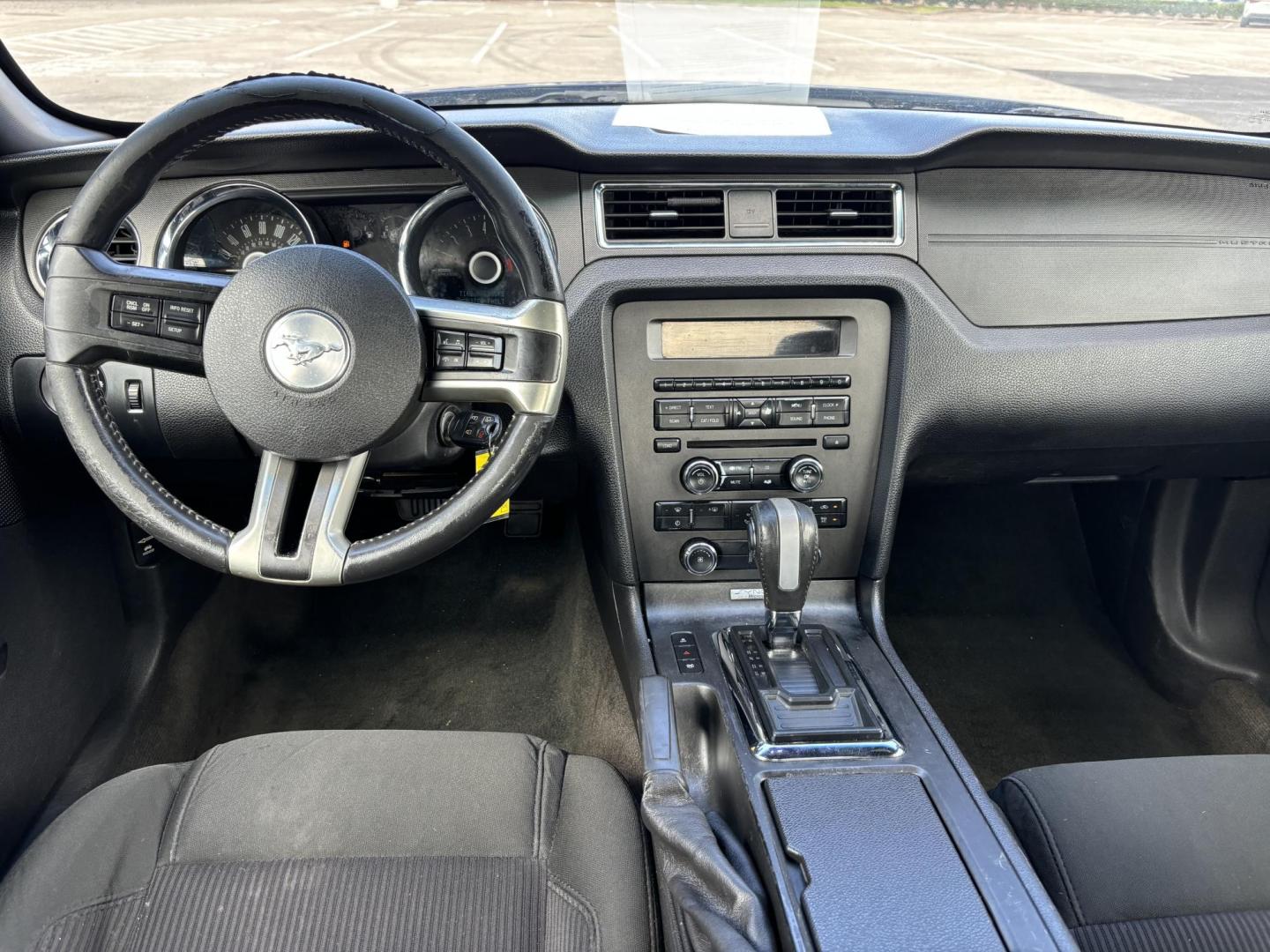 2014 Blue Ford Mustang V6 Coupe (1ZVBP8AM3E5) with an 3.7L V6 DOHC 24V engine, located at 5005 Telephone Rd., Houston, TX, 77087, (713) 641-0980, 29.690666, -95.298683 - Photo#8