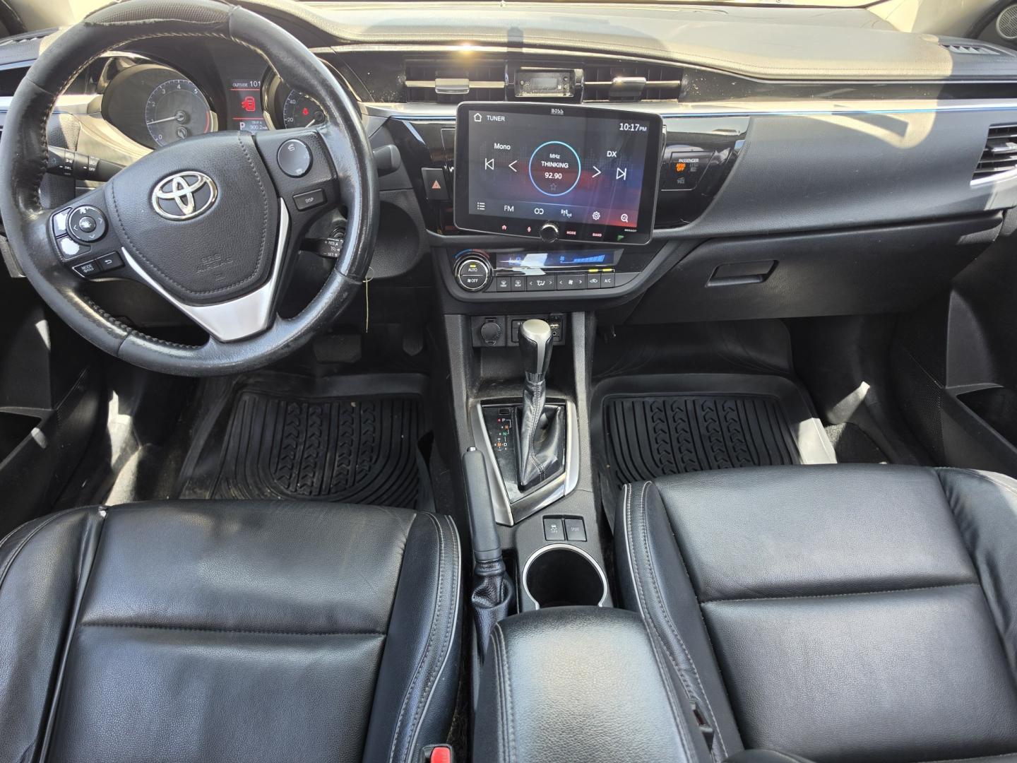 2014 silver /Black Toyota Corolla L 4-Speed AT (5YFBURHE8EP) with an 1.8L L4 DOHC 16V engine, 4-Speed Automatic transmission, located at 5005 Telephone Rd., Houston, TX, 77087, (713) 641-0980, 29.690666, -95.298683- Photo#4