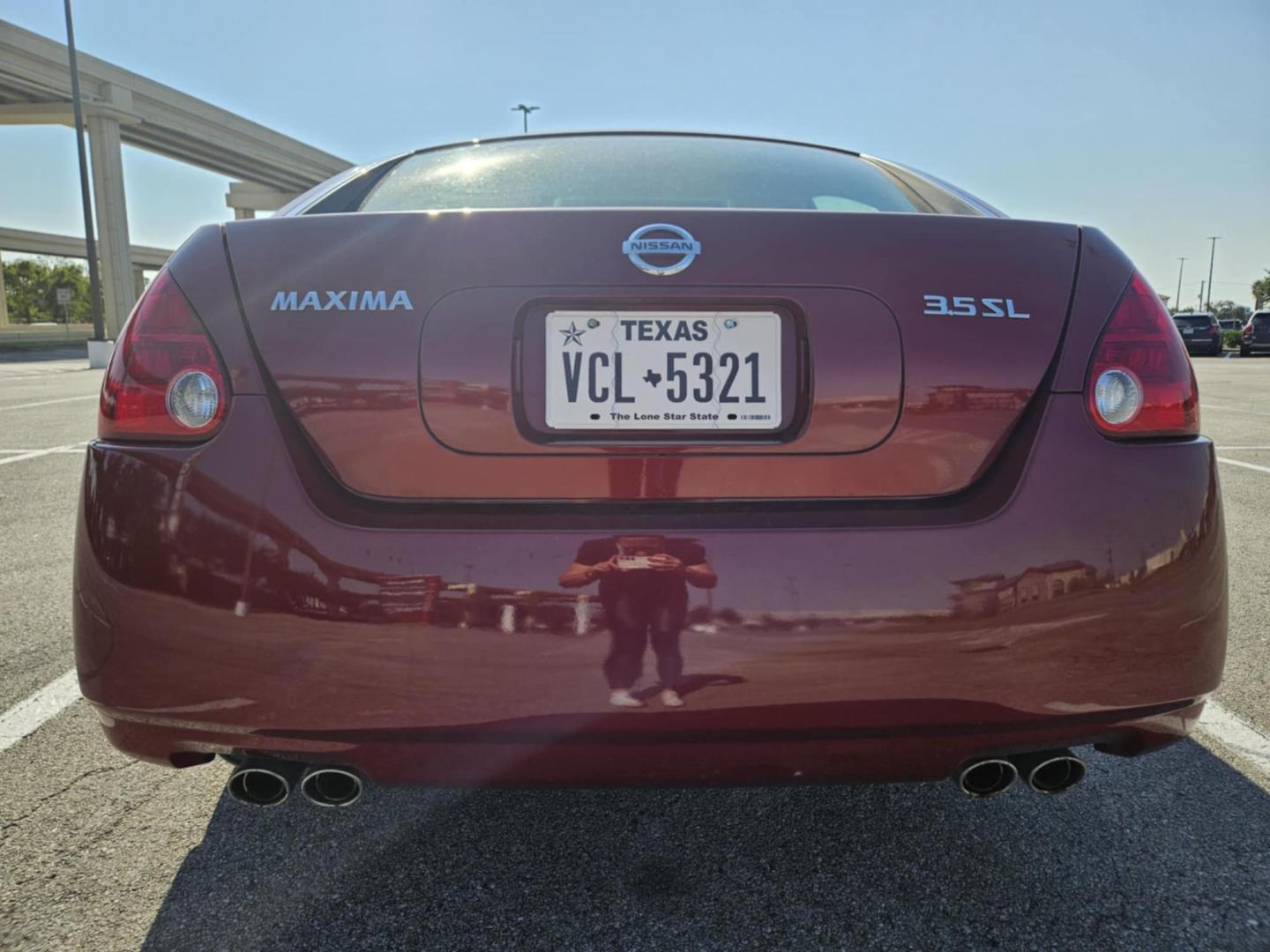 2005 Red Nissan Maxima SE (1N4BA41EX5C) with an 3.5L V6 DOHC 24V engine, 5-Speed Automatic Overdrive transmission, located at 5005 Telephone Rd., Houston, TX, 77087, (713) 641-0980, 29.690666, -95.298683 - Photo#3