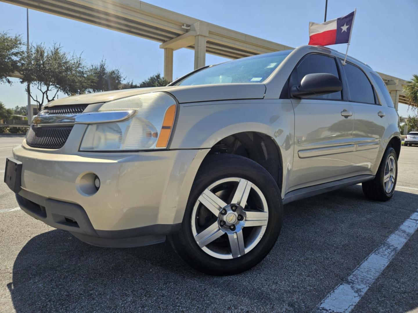 2009 Tan Chevrolet Equinox LT2 2WD (2CNDL53F096) with an 3.4L V6 OHV 12V engine, 5-Speed Automatic transmission, located at 5005 Telephone Rd., Houston, TX, 77087, (713) 641-0980, 29.690666, -95.298683 - Photo#0