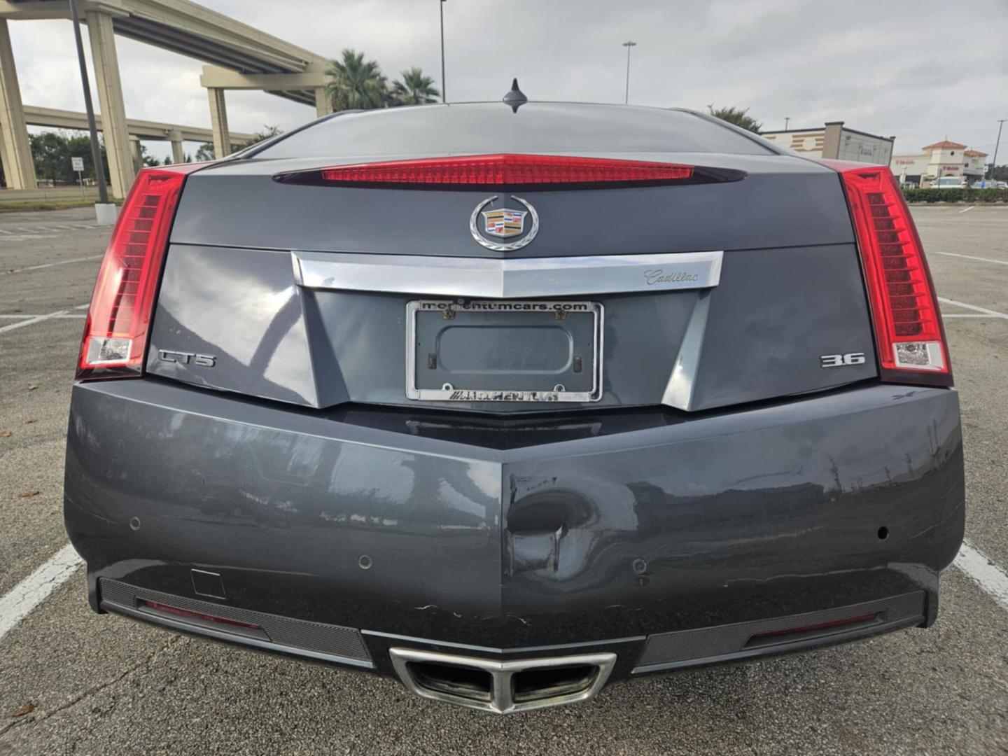 2012 Gray Cadillac CTS Premium w/ Navi (1G6DP1E35C0) with an 3.6L V6 DOHC 24V FFV engine, 6-Speed Automatic transmission, located at 5005 Telephone Rd., Houston, TX, 77087, (713) 641-0980, 29.690666, -95.298683 - Photo#3