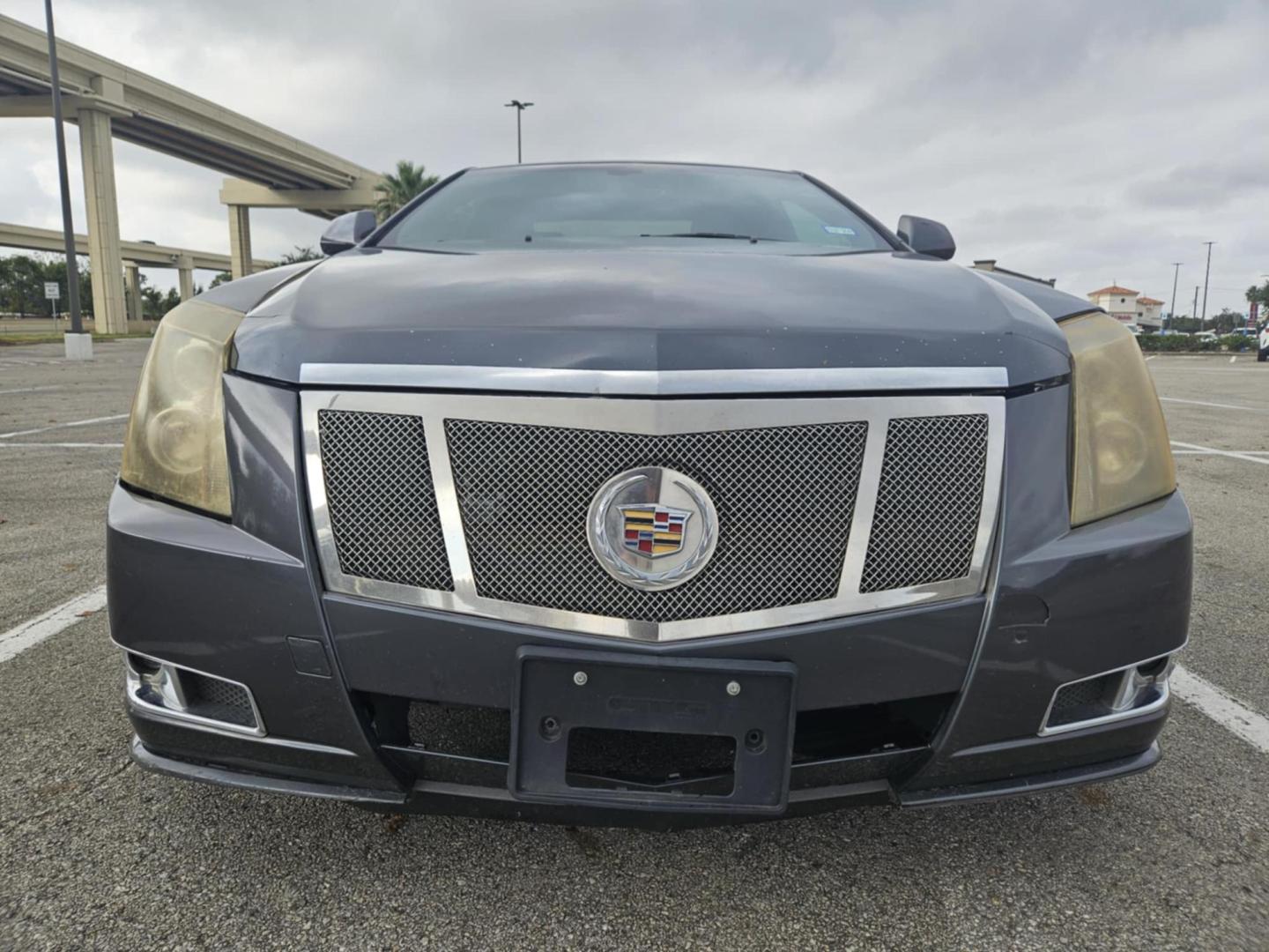 2012 Gray Cadillac CTS Premium w/ Navi (1G6DP1E35C0) with an 3.6L V6 DOHC 24V FFV engine, 6-Speed Automatic transmission, located at 5005 Telephone Rd., Houston, TX, 77087, (713) 641-0980, 29.690666, -95.298683 - Photo#1