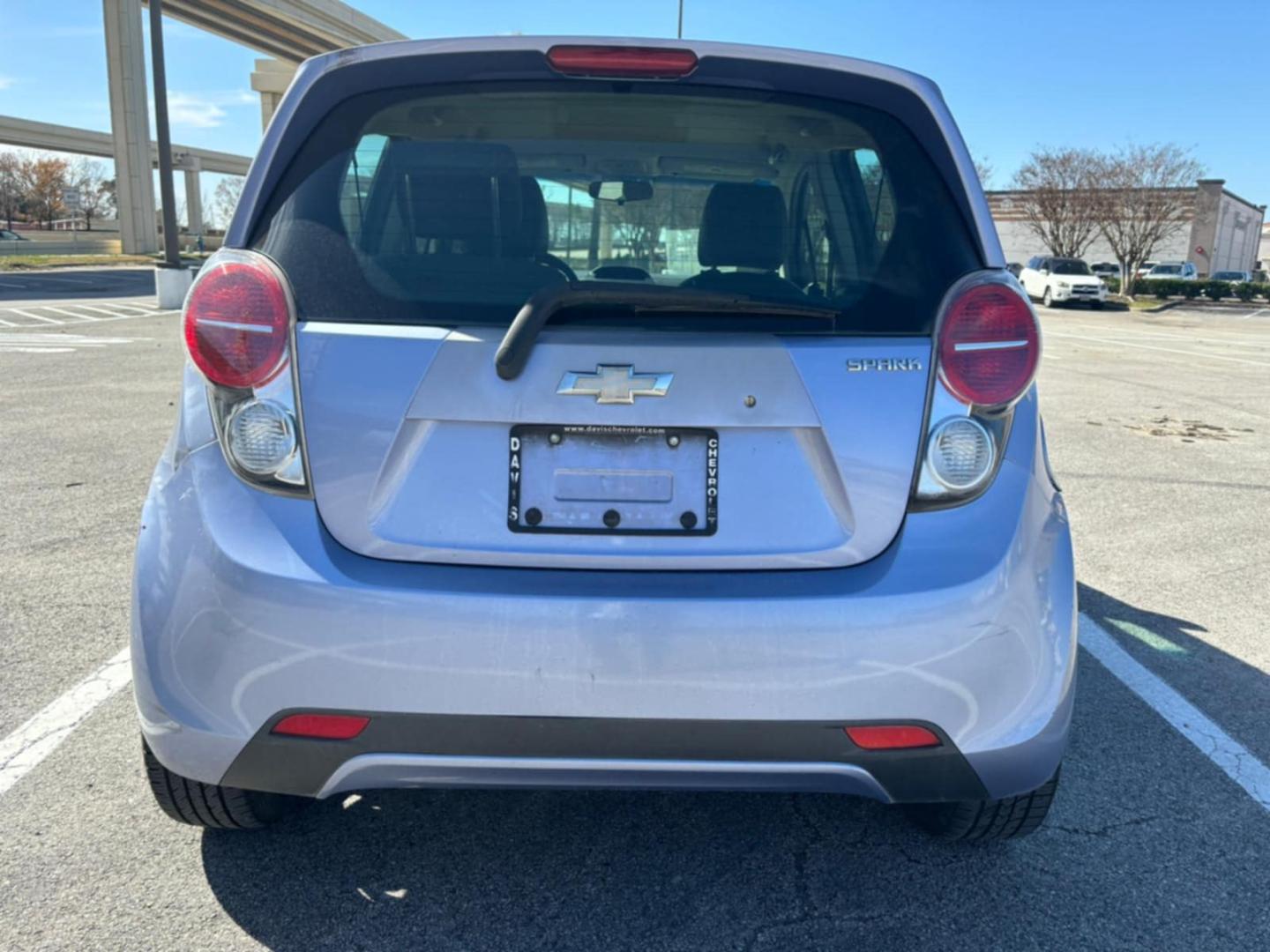 2014 Blue Chevrolet Spark LS Auto (KL8CB6S99EC) with an 1.2L L4 16V DOHC engine, Continuously Variable Transmission transmission, located at 5005 Telephone Rd., Houston, TX, 77087, (713) 641-0980, 29.690666, -95.298683 - Photo#3