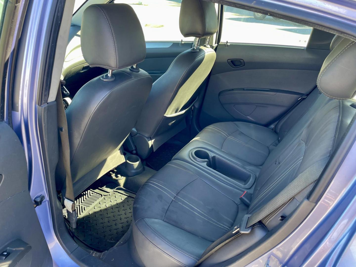 2014 Blue Chevrolet Spark LS Auto (KL8CB6S99EC) with an 1.2L L4 16V DOHC engine, Continuously Variable Transmission transmission, located at 5005 Telephone Rd., Houston, TX, 77087, (713) 641-0980, 29.690666, -95.298683 - Photo#5