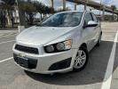 2012 silver Chevrolet Sonic 2LS Sedan (1G1JA5SH1C4) with an 1.8L L4 DOHC 24V FFV engine, 6-Speed Automatic transmission, located at 5005 Telephone Rd., Houston, TX, 77087, (713) 641-0980, 29.690666, -95.298683 - Photo#0