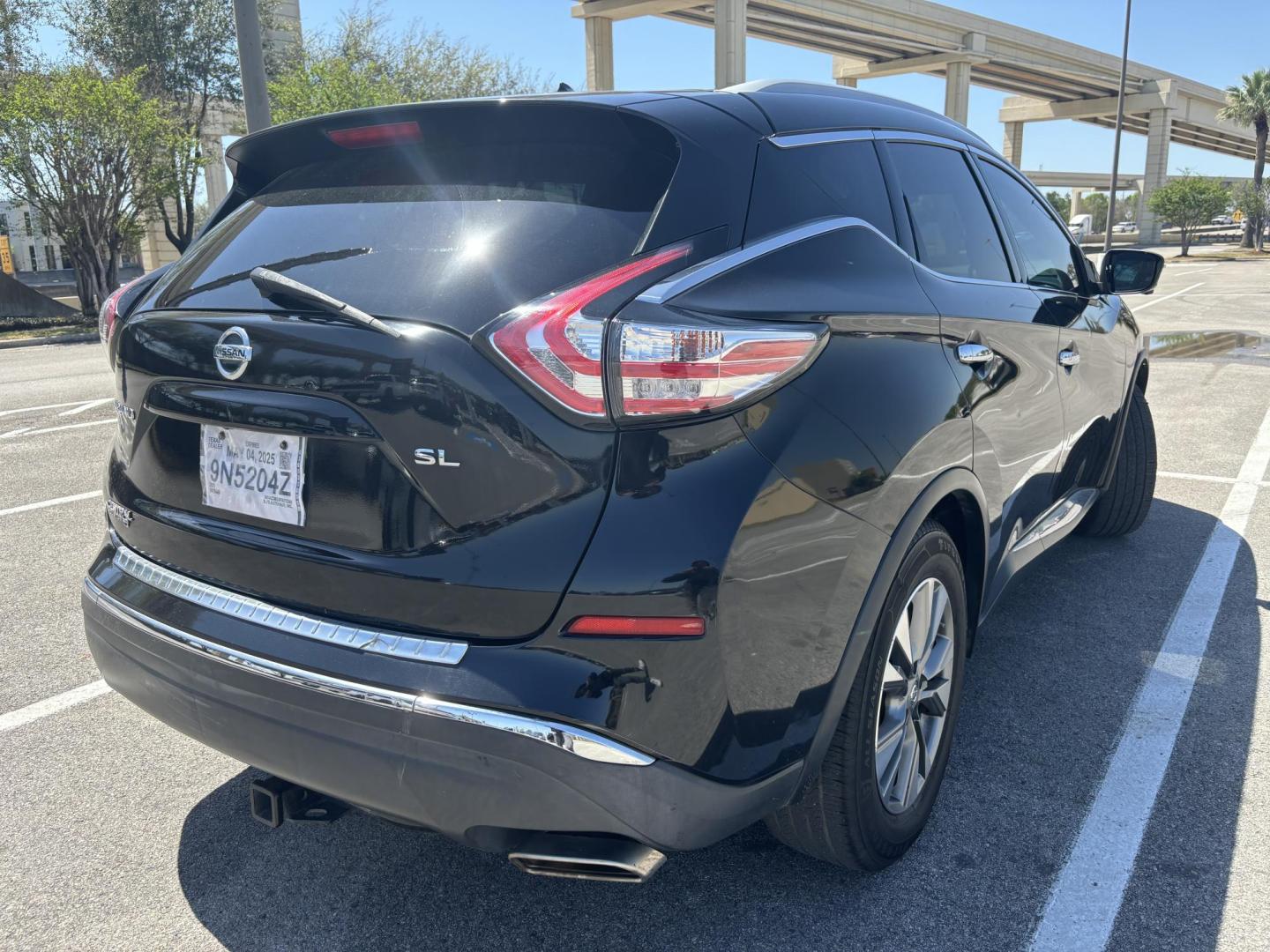 2015 Black Nissan Murano Platinum FWD (5N1AZ2MG8FN) with an 3.5L V6 DOHC 24V engine, Continuously Variable Transmission transmission, located at 5005 Telephone Rd., Houston, TX, 77087, (713) 641-0980, 29.690666, -95.298683 - Photo#4
