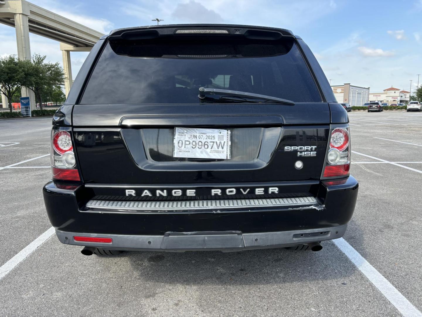 2011 Black Land Rover Range Rover Sport HSE (SALSK2D48BA) with an 4.4L V8 DOHC 32V engine, 6-Speed Automatic transmission, located at 5005 Telephone Rd., Houston, TX, 77087, (713) 641-0980, 29.690666, -95.298683- Photo#3