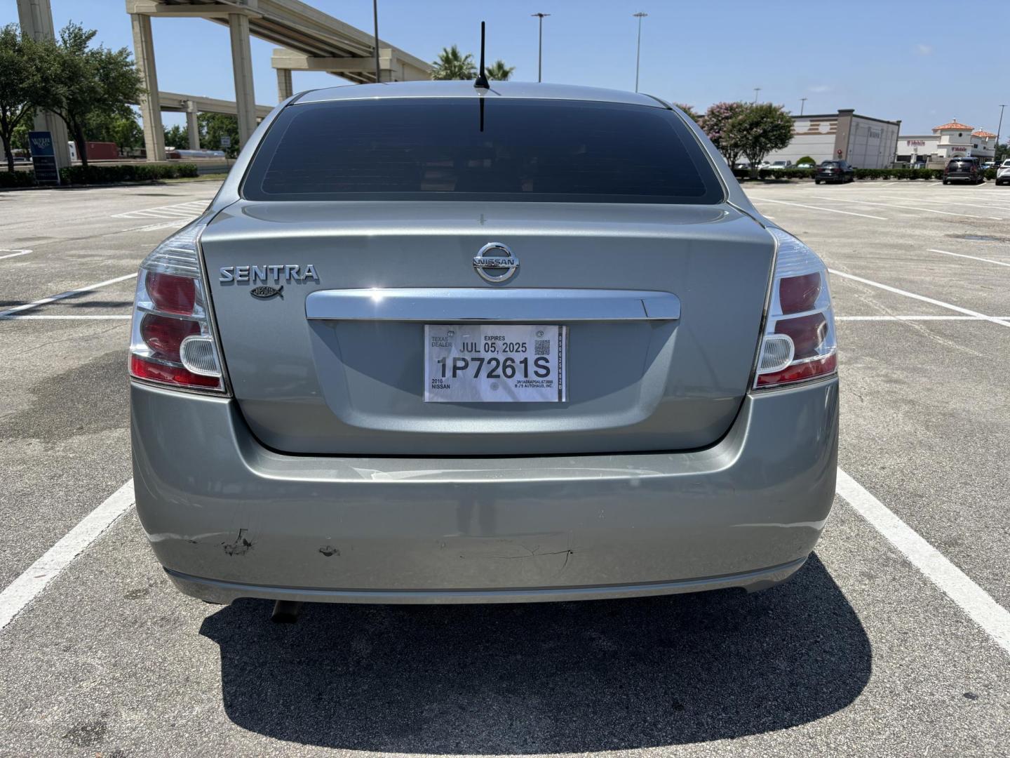 2010 Gray Nissan Sentra 2.0 (3N1AB6AP9AL) with an 2.0L L4 DOHC 16V engine, Continuously Variable Transmisson transmission, located at 5005 Telephone Rd., Houston, TX, 77087, (713) 641-0980, 29.690666, -95.298683 - Photo#3