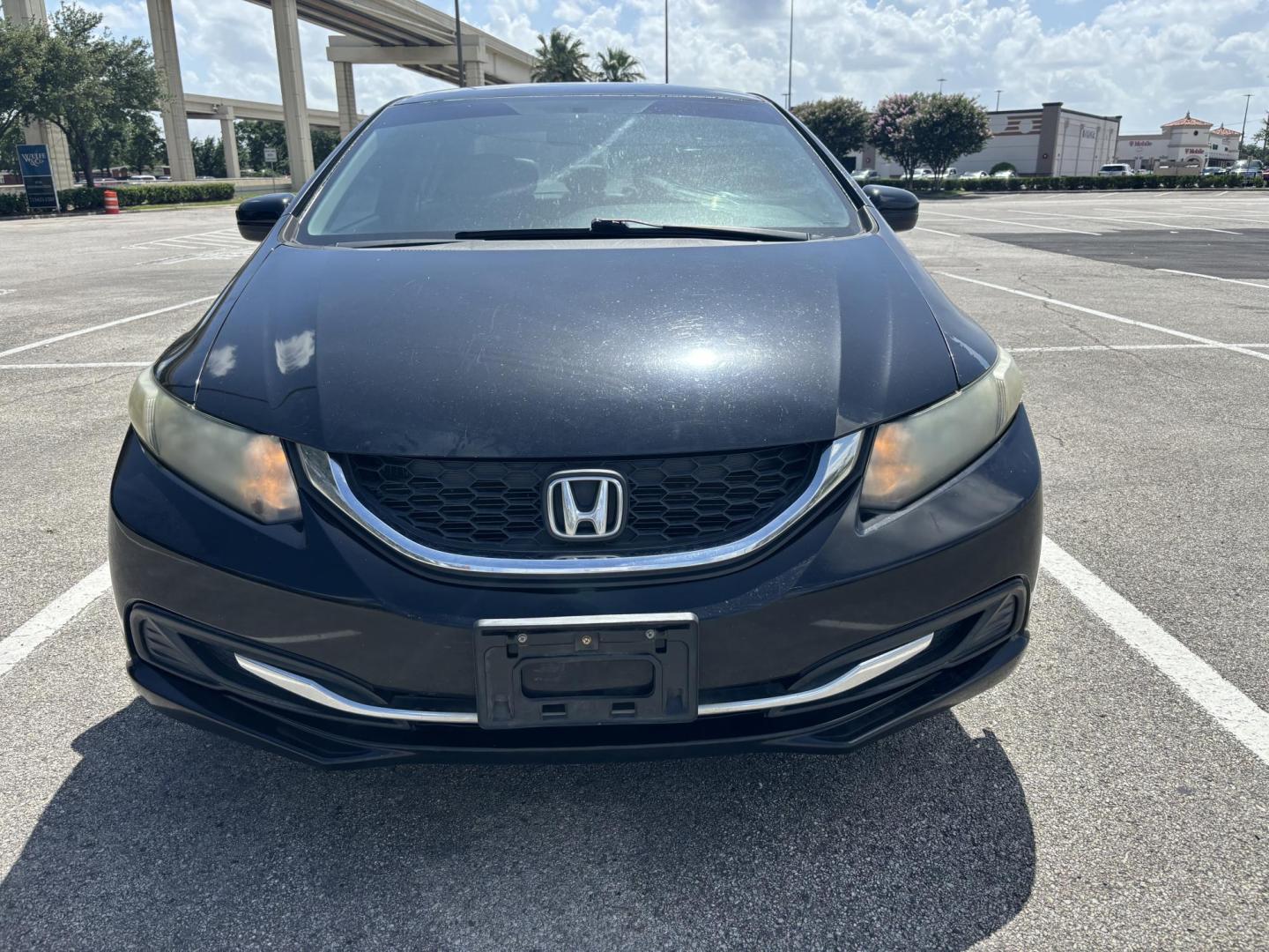 2015 Black Honda Civic LX Sedan CVT (2HGFB2F52FH) with an 1.8L L4 SOHC 16V engine, Continuously Variable Transmission transmission, located at 5005 Telephone Rd., Houston, TX, 77087, (713) 641-0980, 29.690666, -95.298683 - Photo#1