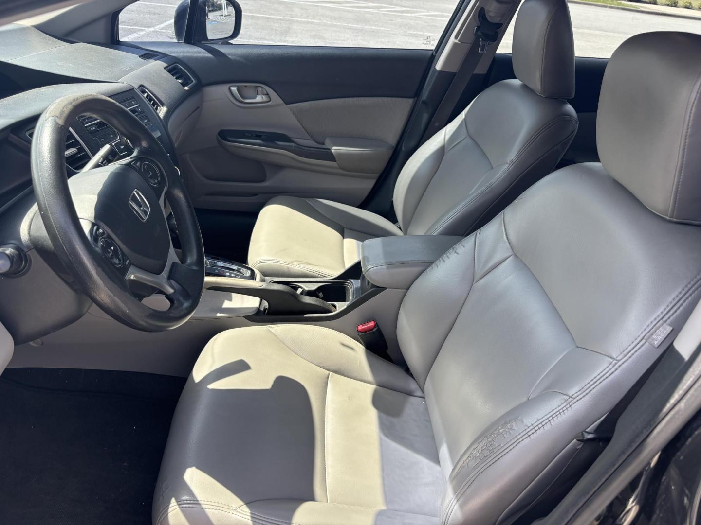 2015 Black Honda Civic LX Sedan CVT (2HGFB2F52FH) with an 1.8L L4 SOHC 16V engine, Continuously Variable Transmission transmission, located at 5005 Telephone Rd., Houston, TX, 77087, (713) 641-0980, 29.690666, -95.298683 - Photo#7