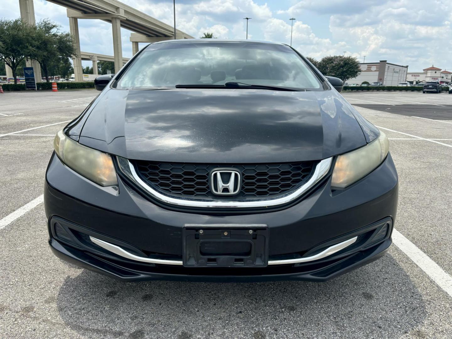2015 Black Honda Civic LX Sedan CVT (2HGFB2F52FH) with an 1.8L L4 SOHC 16V engine, Continuously Variable Transmission transmission, located at 5005 Telephone Rd., Houston, TX, 77087, (713) 641-0980, 29.690666, -95.298683 - Photo#1