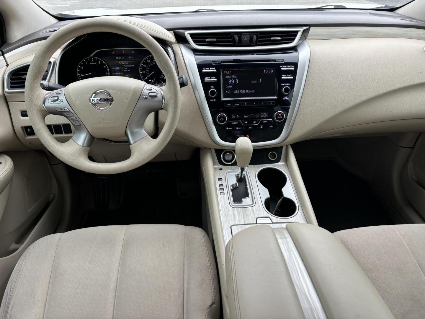 2015 White Nissan Murano Platinum FWD (5N1AZ2MG0FN) with an 3.5L V6 DOHC 24V engine, Continuously Variable Transmission transmission, located at 5005 Telephone Rd., Houston, TX, 77087, (713) 641-0980, 29.690666, -95.298683 - Photo#8