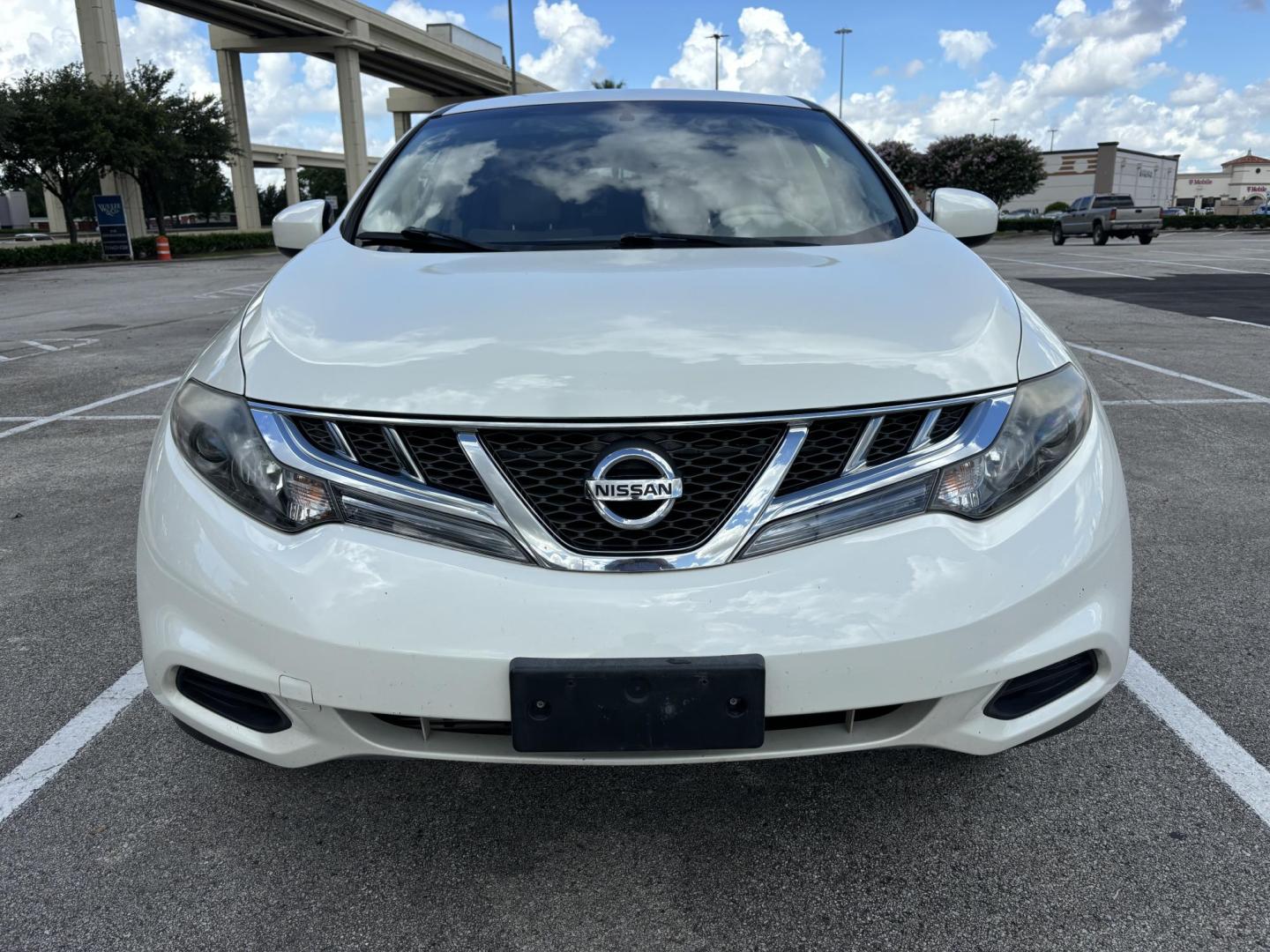 2013 White Nissan Murano SV (JN8AZ1MU3DW) with an 3.5L V6 DOHC 24V engine, Continuously Variable Transmission transmission, located at 5005 Telephone Rd., Houston, TX, 77087, (713) 641-0980, 29.690666, -95.298683 - Photo#1