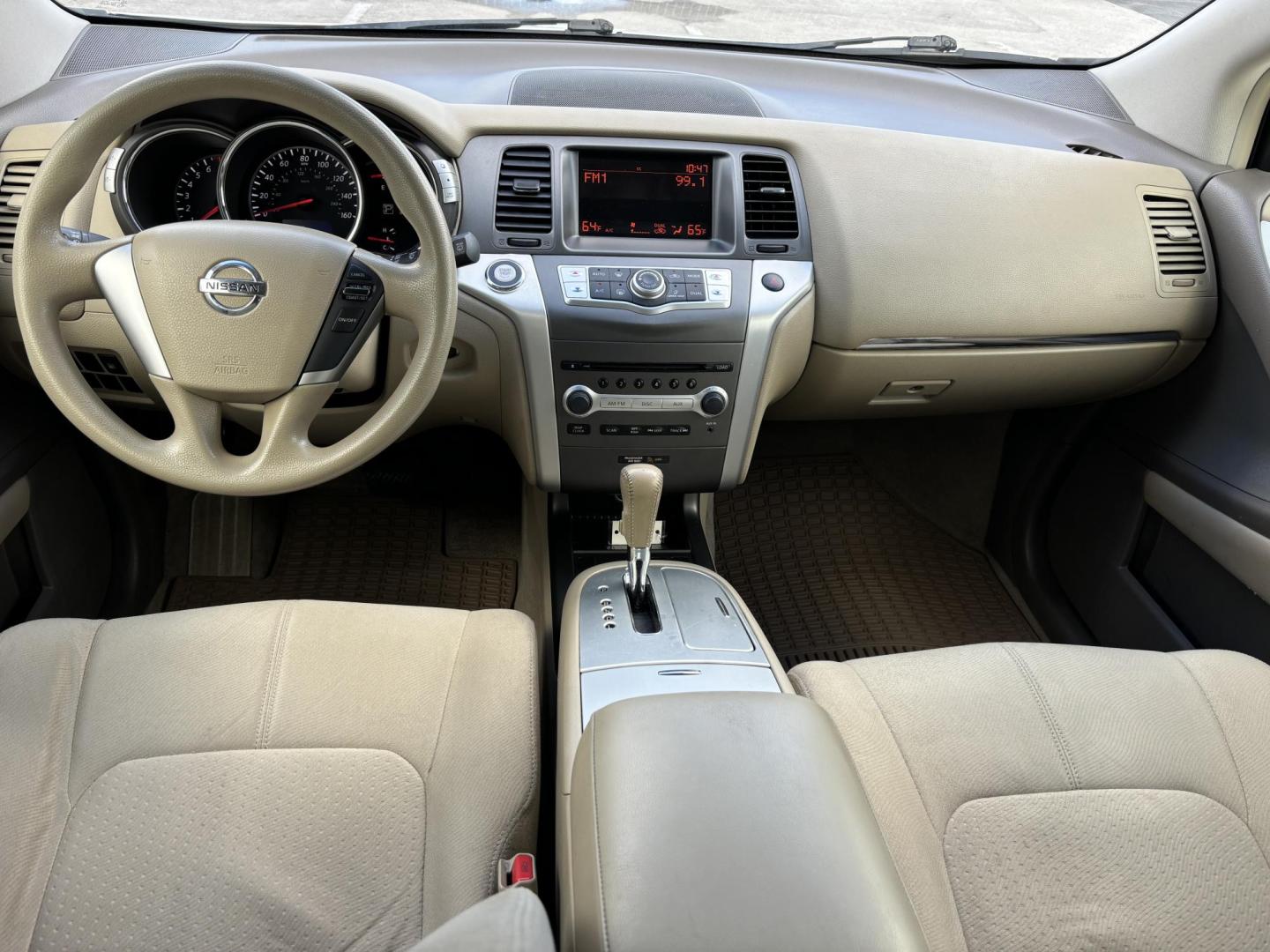 2013 White Nissan Murano SV (JN8AZ1MU3DW) with an 3.5L V6 DOHC 24V engine, Continuously Variable Transmission transmission, located at 5005 Telephone Rd., Houston, TX, 77087, (713) 641-0980, 29.690666, -95.298683 - Photo#8