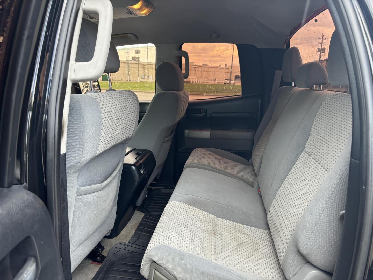 2008 Black Toyota Tundra SR5 Double Cab 4.7L 2WD (5TBRT54128S) with an 4.7L V8 DOHC 32V engine, 5-Speed Automatic Overdrive transmission, located at 5005 Telephone Rd., Houston, TX, 77087, (713) 641-0980, 29.690666, -95.298683 - Photo#6
