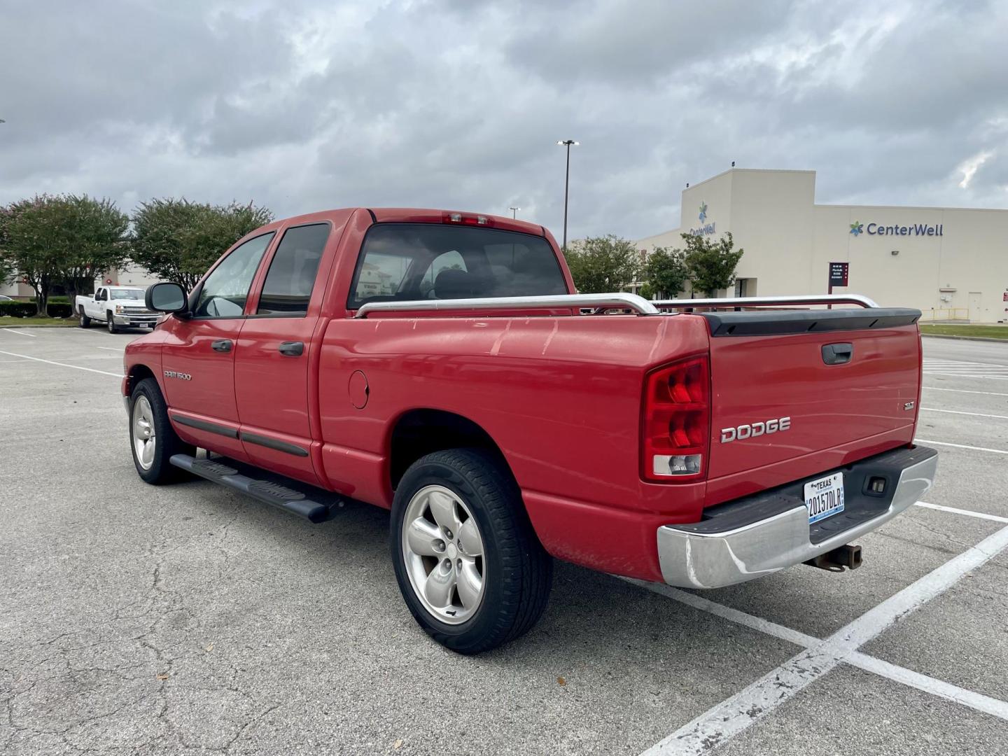 2003 Red Dodge Ram 1500 Laramie Quad Cab Long Bed 2WD (1D7HA18D63S) with an 5.7L V8 OHV 16V engine, located at 5005 Telephone Rd., Houston, TX, 77087, (713) 641-0980, 29.690666, -95.298683 - Photo#3