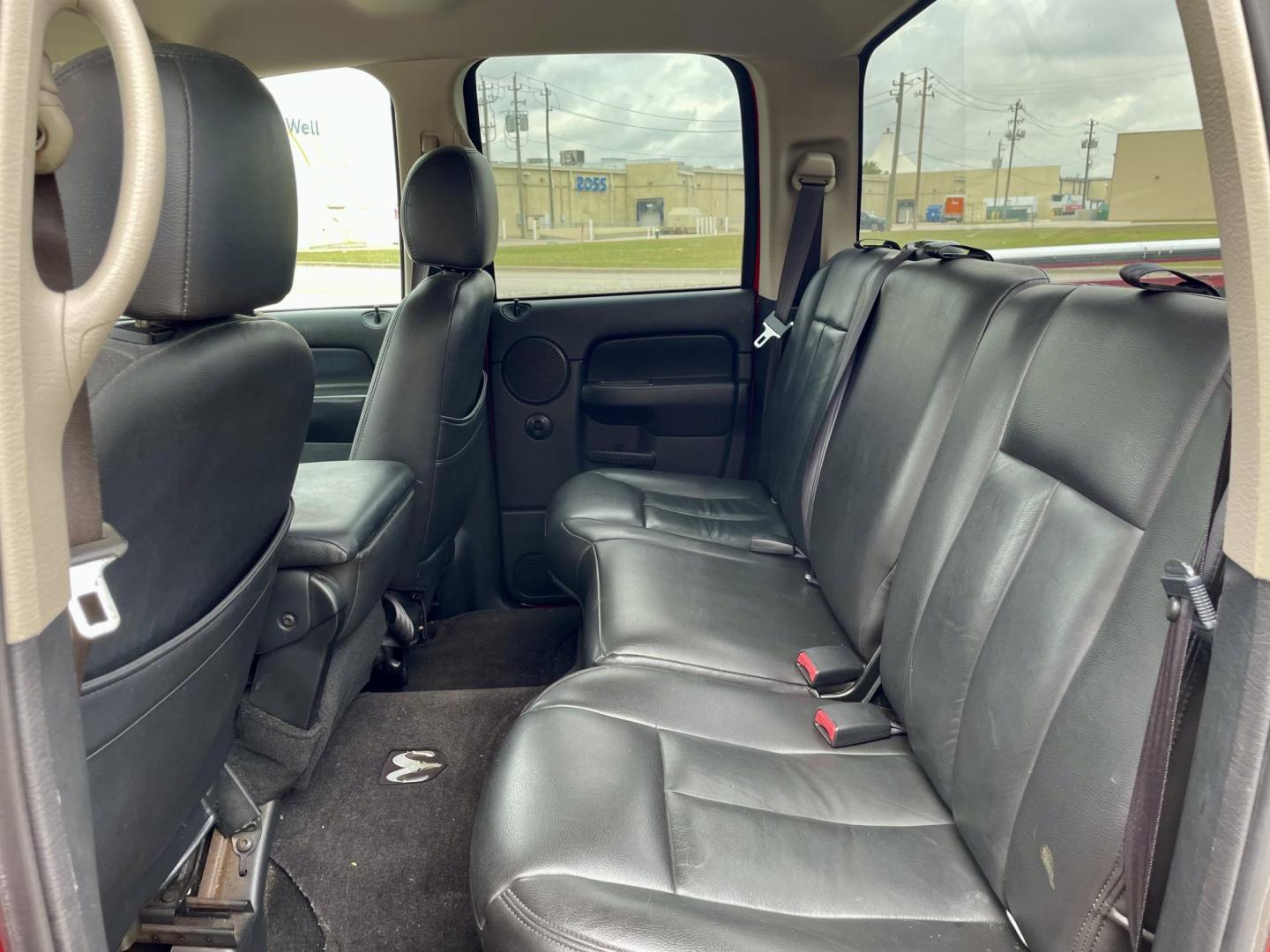 2003 Red Dodge Ram 1500 Laramie Quad Cab Long Bed 2WD (1D7HA18D63S) with an 5.7L V8 OHV 16V engine, located at 5005 Telephone Rd., Houston, TX, 77087, (713) 641-0980, 29.690666, -95.298683 - Photo#4