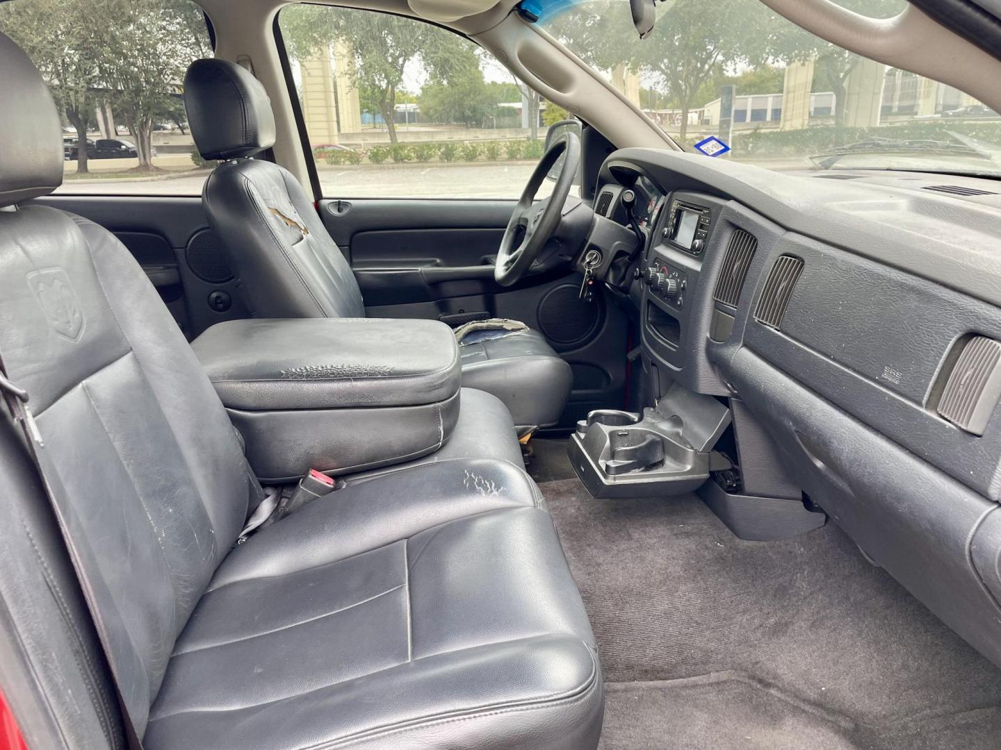 2003 Red Dodge Ram 1500 Laramie Quad Cab Long Bed 2WD (1D7HA18D63S) with an 5.7L V8 OHV 16V engine, located at 5005 Telephone Rd., Houston, TX, 77087, (713) 641-0980, 29.690666, -95.298683 - Photo#5