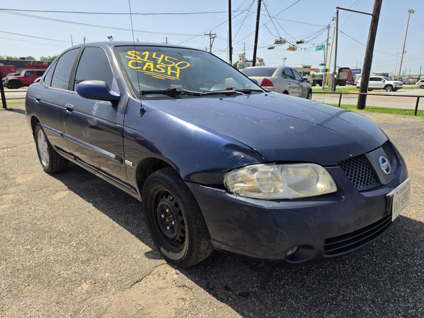 2006 Blue Nissan Sentra 1.8 (3N1CB51D86L) with an 1.8L L4 DOHC 16V engine, located at 5005 Telephone Rd., Houston, TX, 77087, (713) 641-0980, 29.690666, -95.298683- Photo#3