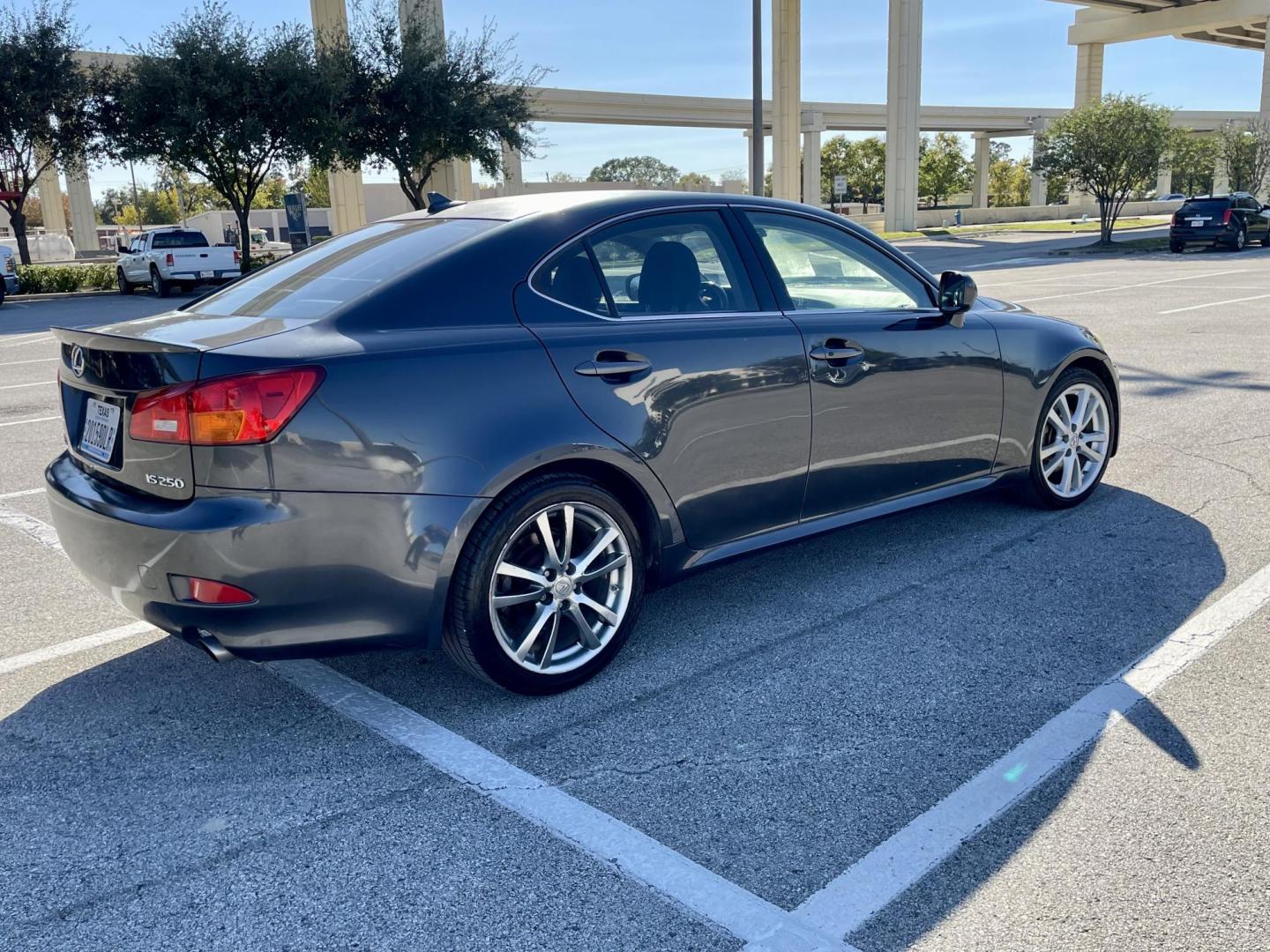 2008 Gray Lexus IS IS 250 6-Speed Manual (JTHBK262085) with an 2.5L V6 24V DOHC engine, 6-Speed Manual Overdrive transmission, located at 5005 Telephone Rd., Houston, TX, 77087, (713) 641-0980, 29.690666, -95.298683 - Photo#2