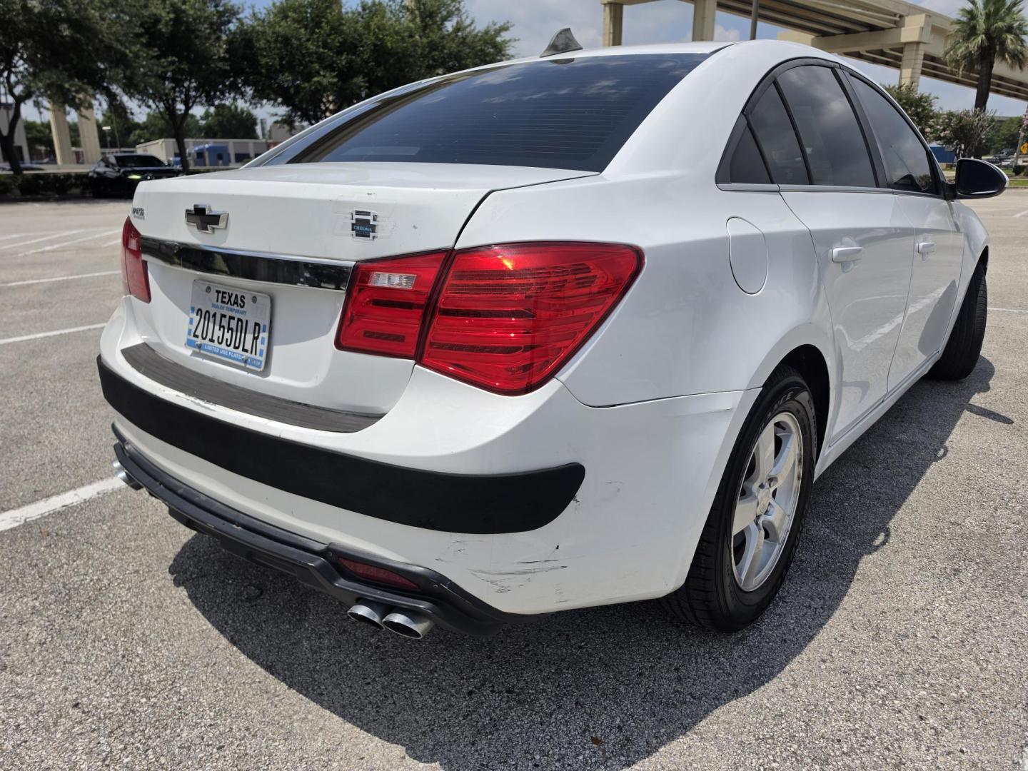 2013 white Chevrolet Cruze ECO Manual (1G1PK5SB3D7) with an 1.4L L4 DOHC 16V TURBO FFV engine, 6-Speed Manual transmission, located at 5005 Telephone Rd., Houston, TX, 77087, (713) 641-0980, 29.690666, -95.298683- Photo#3