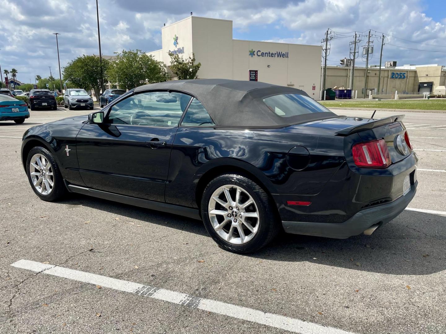2011 Black Ford Mustang V6 Convertible (1ZVBP8EM6B5) with an 3.7L V6 DOHC 24V engine, located at 5005 Telephone Rd., Houston, TX, 77087, (713) 641-0980, 29.690666, -95.298683 - Photo#1
