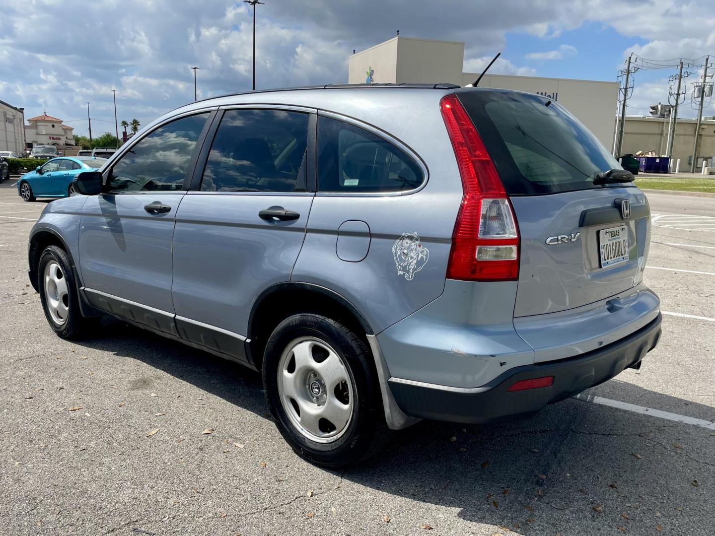 2008 Blue Honda CR-V LX 2WD AT (3CZRE38328G) with an 2.4L L4 DOHC 16V engine, 5-Speed Automatic Overdrive transmission, located at 5005 Telephone Rd., Houston, TX, 77087, (713) 641-0980, 29.690666, -95.298683 - Photo#1