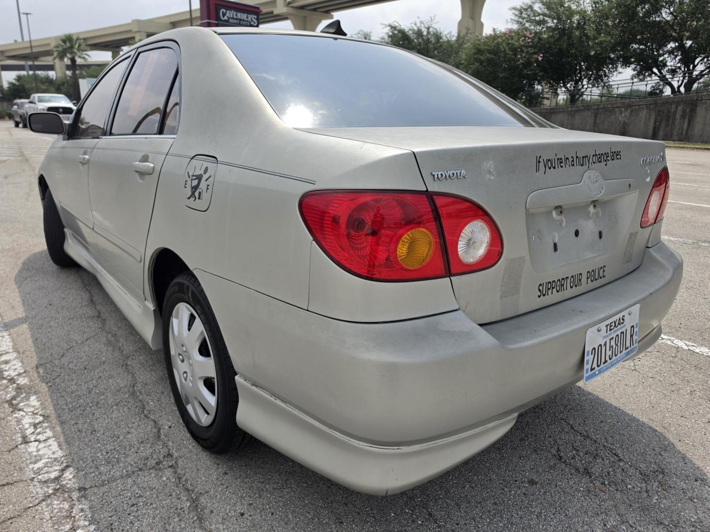 2003 silver Toyota Corolla CE (1NXBR32E53Z) with an 1.8L L4 DOHC 16V engine, located at 5005 Telephone Rd., Houston, TX, 77087, (713) 641-0980, 29.690666, -95.298683- Photo#1