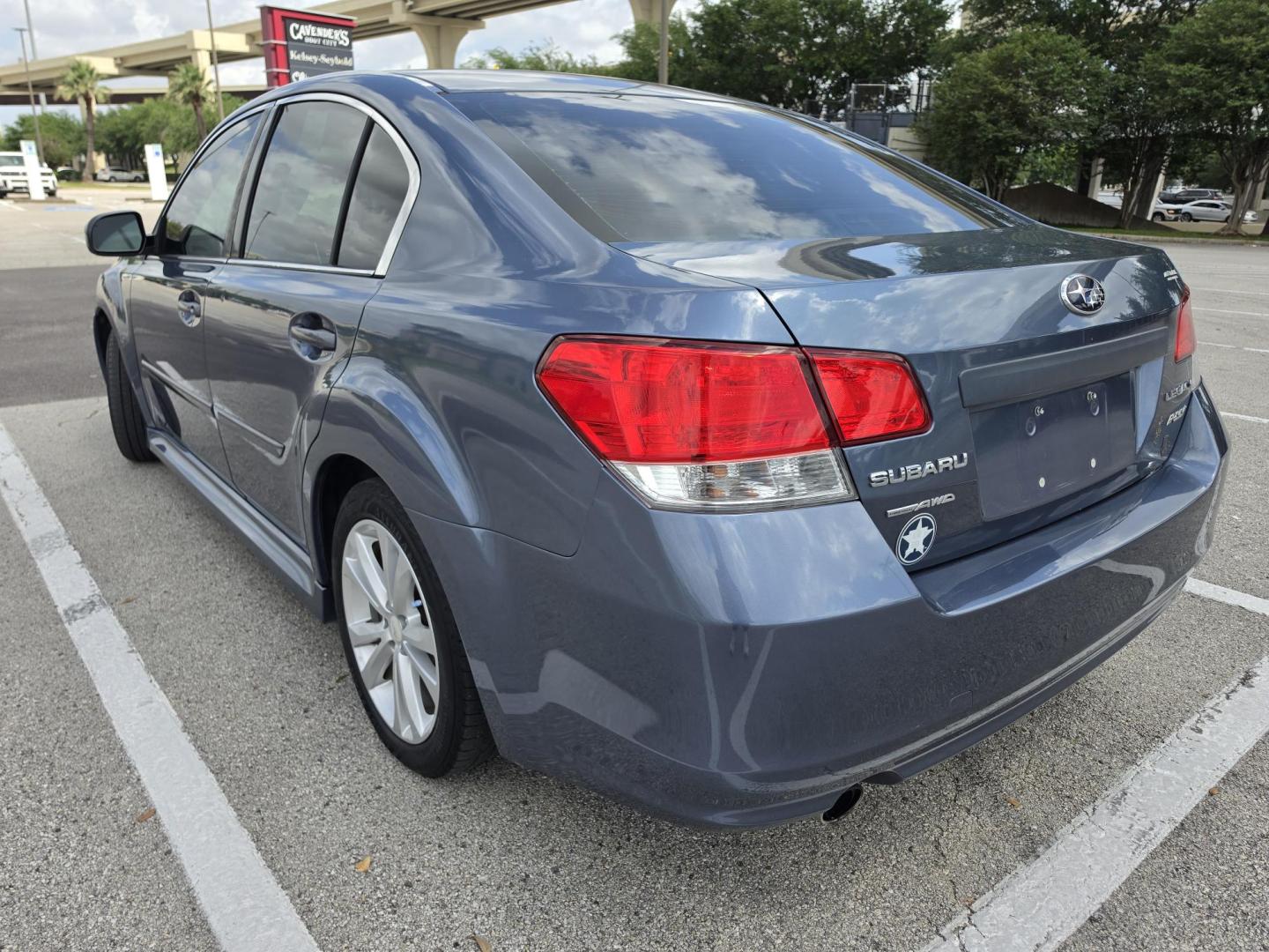 2013 Blue Subaru Legacy 2.5i Premium (4S3BMBG68D3) with an 2.5L H4 SOHC 16V engine, Continuously Variable Transmission transmission, located at 5005 Telephone Rd., Houston, TX, 77087, (713) 641-0980, 29.690666, -95.298683 - Photo#1