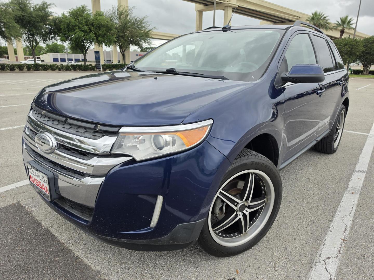 2012 Blue Ford Edge Limited FWD (2FMDK3KC8CB) with an 3.5L V6 DOHC 24V engine, 6-Speed Automatic transmission, located at 5005 Telephone Rd., Houston, TX, 77087, (713) 641-0980, 29.690666, -95.298683 - Photo#0