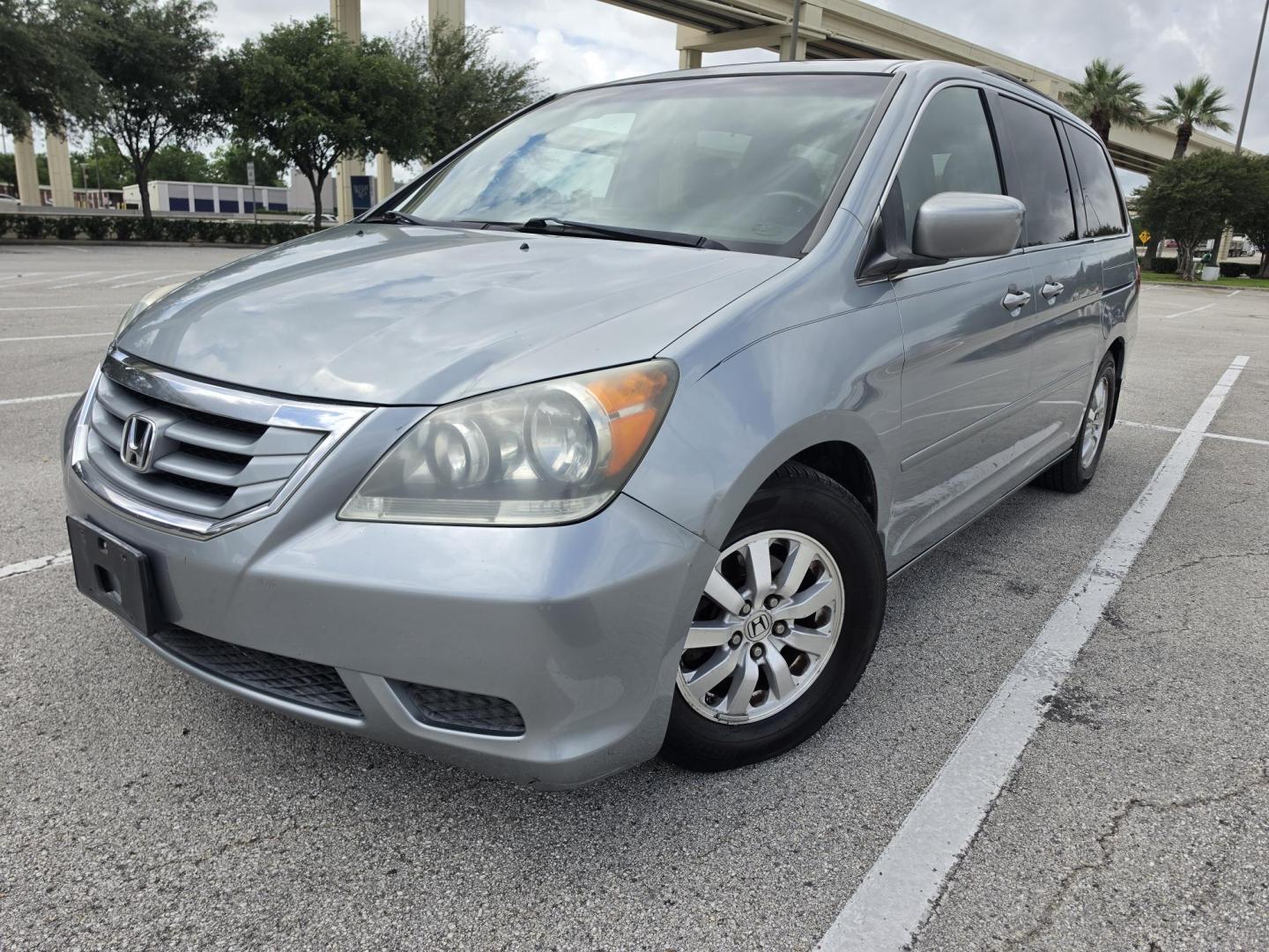 2009 Blue Honda Odyssey EX-L w/ DVD (5FNRL38759B) with an 3.5L V6 SOHC 24V engine, 5-Speed Automatic transmission, located at 5005 Telephone Rd., Houston, TX, 77087, (713) 641-0980, 29.690666, -95.298683 - Photo#0