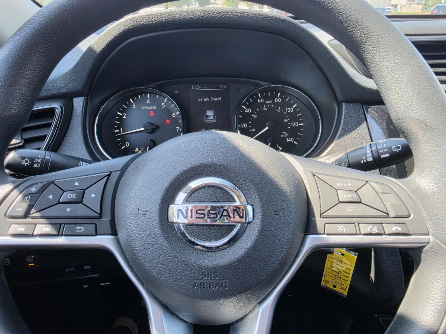 2017 Red Nissan Rogue SV 2WD (JN8AT2MT1HW) with an 2.5L L4 DOHC 16V engine, CVT transmission, located at 5005 Telephone Rd., Houston, TX, 77087, (713) 641-0980, 29.690666, -95.298683- Photo#7