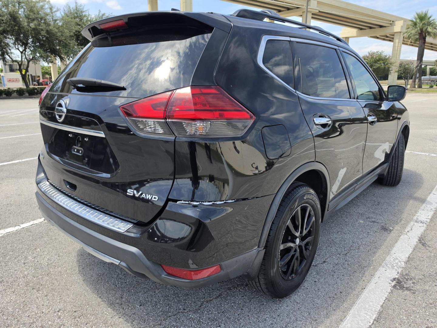 2017 Black Nissan Rogue S AWD (5N1AT2MV0HC) with an 2.5L L4 DOHC 16V engine, CVT transmission, located at 5005 Telephone Rd., Houston, TX, 77087, (713) 641-0980, 29.690666, -95.298683 - Photo#3