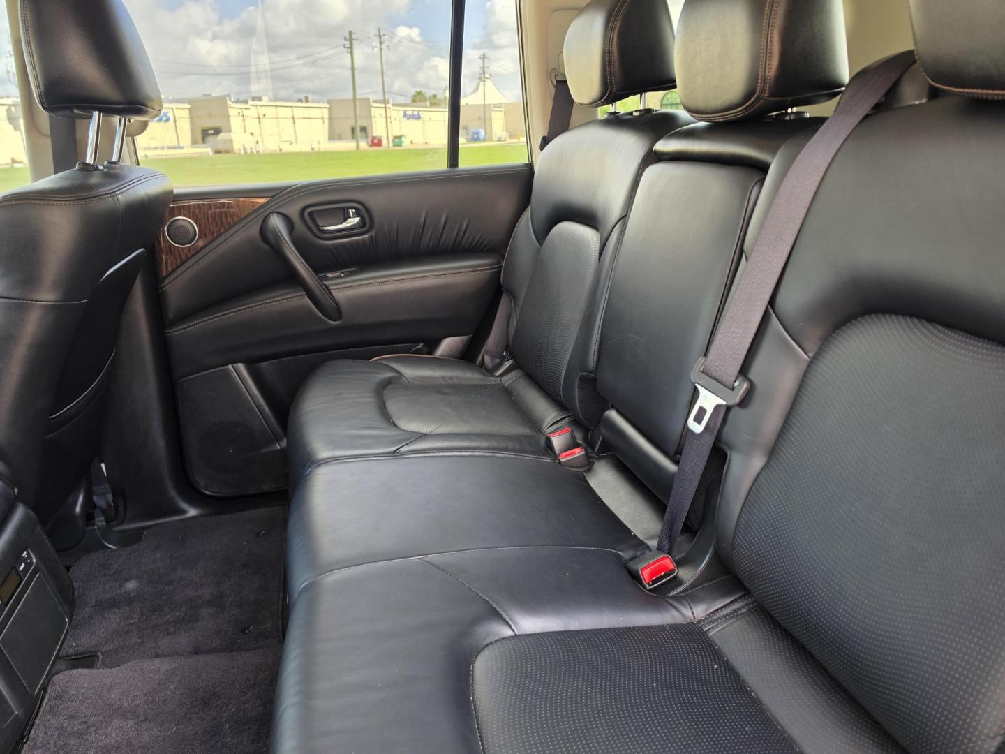 2017 white Nissan Armada SL 2WD (JN8AY2ND7H9) with an 5.6L V8 DOHC 32V engine, 7A transmission, located at 5005 Telephone Rd., Houston, TX, 77087, (713) 641-0980, 29.690666, -95.298683- Photo#8