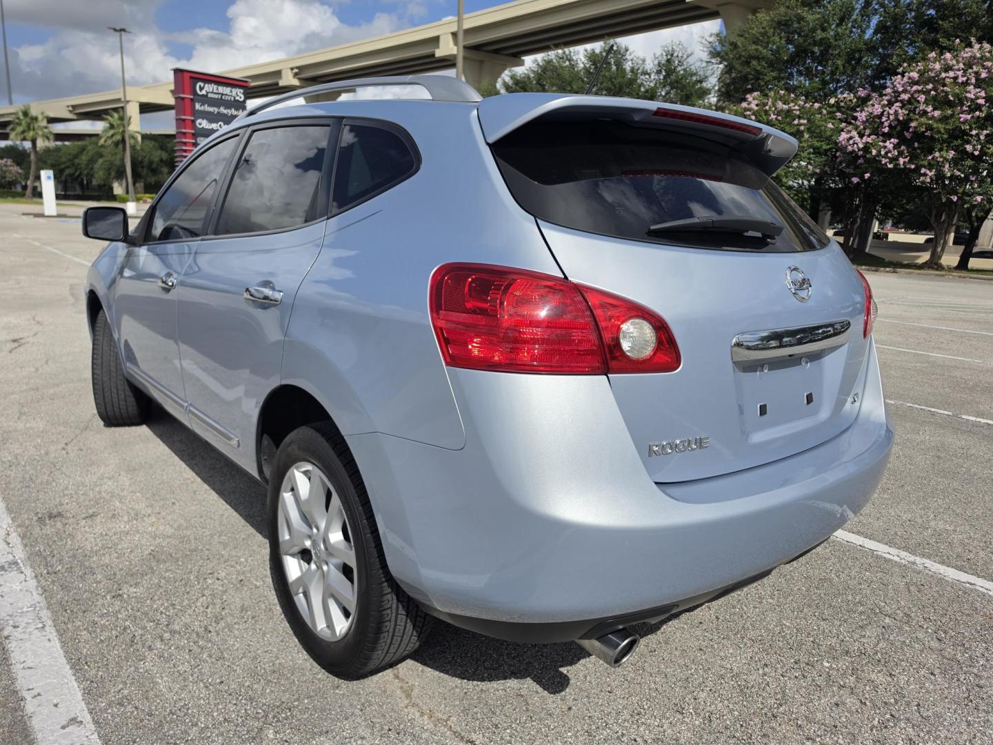 2011 Blue Nissan Rogue S 2WD (JN8AS5MT6BW) with an 2.5L L4 DOHC 16V engine, CVT transmission, located at 5005 Telephone Rd., Houston, TX, 77087, (713) 641-0980, 29.690666, -95.298683- Photo#1