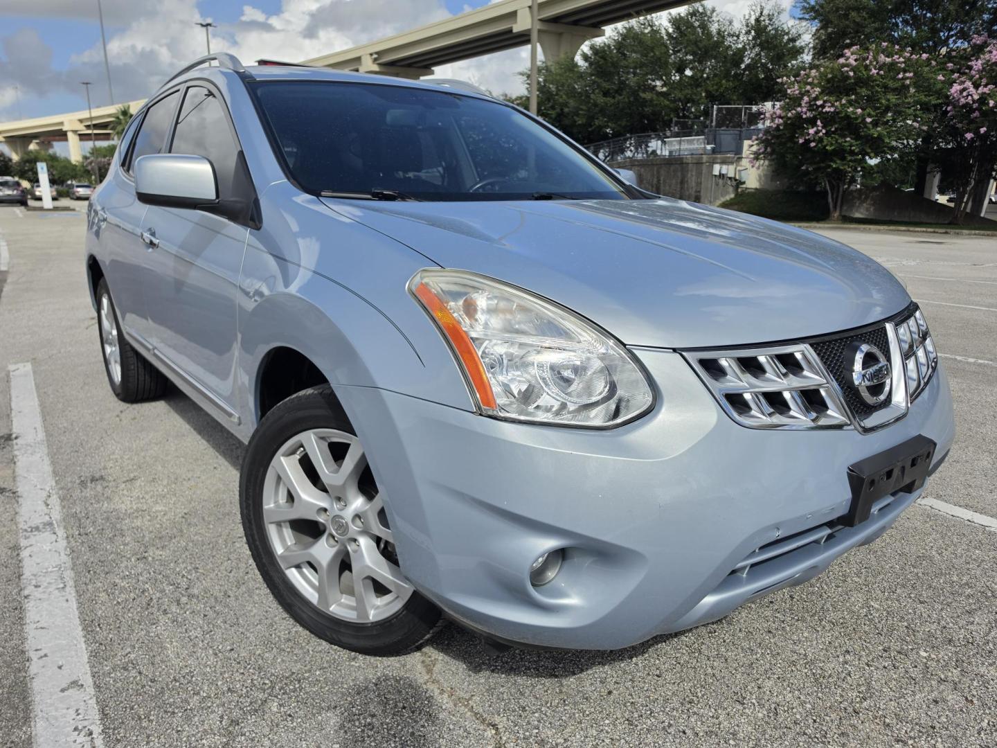 2011 Blue Nissan Rogue S 2WD (JN8AS5MT6BW) with an 2.5L L4 DOHC 16V engine, CVT transmission, located at 5005 Telephone Rd., Houston, TX, 77087, (713) 641-0980, 29.690666, -95.298683- Photo#2
