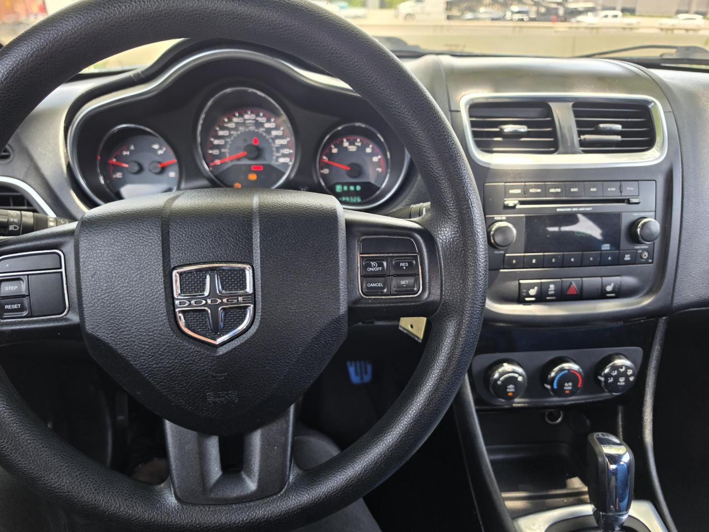 2013 Blue Dodge Avenger SE (1C3CDZAGXDN) with an 3.6L V6 DOHC 24V FFV engine, 6-Speed Automatic transmission, located at 5005 Telephone Rd., Houston, TX, 77087, (713) 641-0980, 29.690666, -95.298683- Photo#5