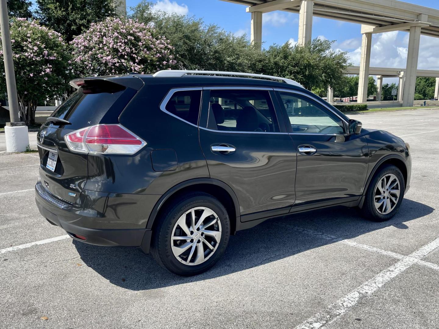 2014 Black Nissan Rogue S 2WD (5N1AT2MT4EC) with an 2.5L L4 DOHC 16V engine, Continuously Variable Transmission transmission, located at 5005 Telephone Rd., Houston, TX, 77087, (713) 641-0980, 29.690666, -95.298683 - Photo#1