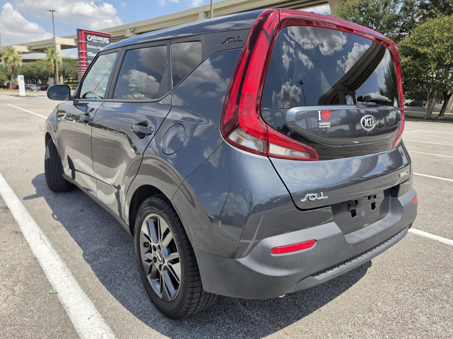 2021 Gray Kia Soul LX CVT (KNDJ23AU2M7) with an 2.0L L4 DOHC 16V engine, CVT transmission, located at 5005 Telephone Rd., Houston, TX, 77087, (713) 641-0980, 29.690666, -95.298683- Photo#1