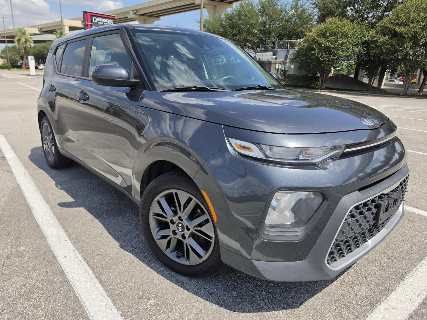 2021 Gray Kia Soul LX CVT (KNDJ23AU2M7) with an 2.0L L4 DOHC 16V engine, CVT transmission, located at 5005 Telephone Rd., Houston, TX, 77087, (713) 641-0980, 29.690666, -95.298683- Photo#2