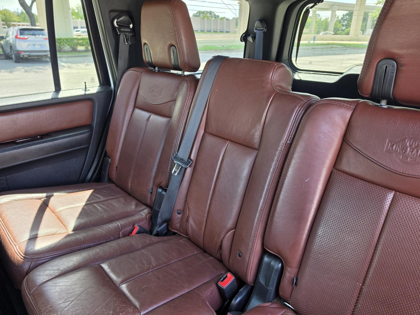 2014 white Ford Expedition King Ranch 2WD (1FMJU1H5XEE) with an 5.4L V8 SOHC 16V FFV engine, 6A transmission, located at 5005 Telephone Rd., Houston, TX, 77087, (713) 641-0980, 29.690666, -95.298683- Photo#3